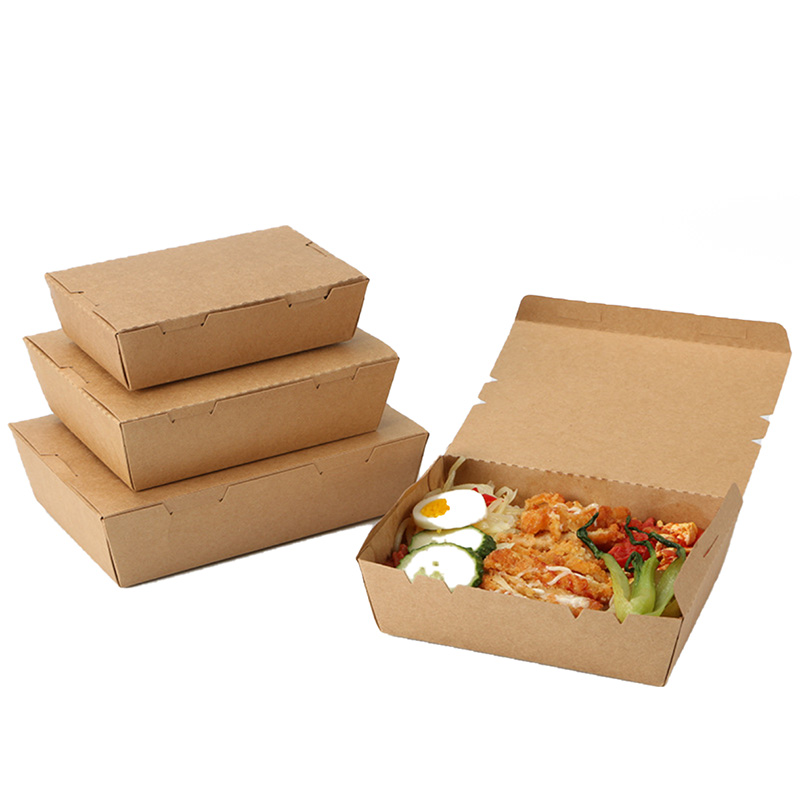 kraft paper lunch box