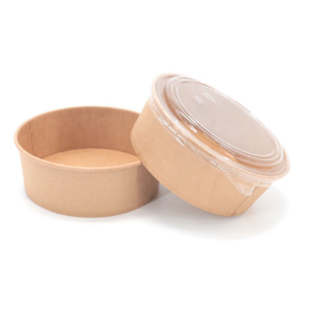 Paper salad bowl
